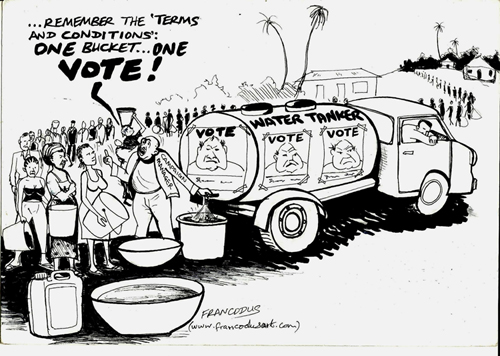 "The Strategists": Award winning cartoon by and @ Francis Odupute
